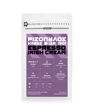 Espresso με γεύση Irish cream