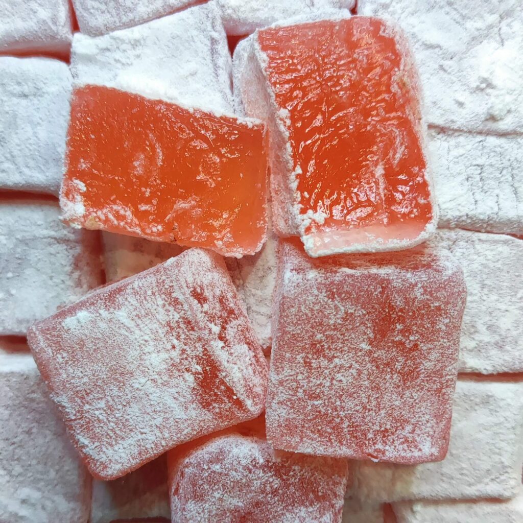 Syros delight with rose flavor