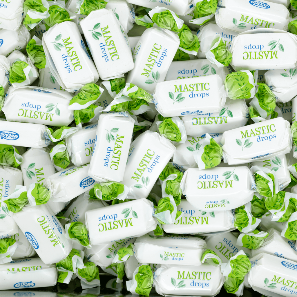 Mastic candies