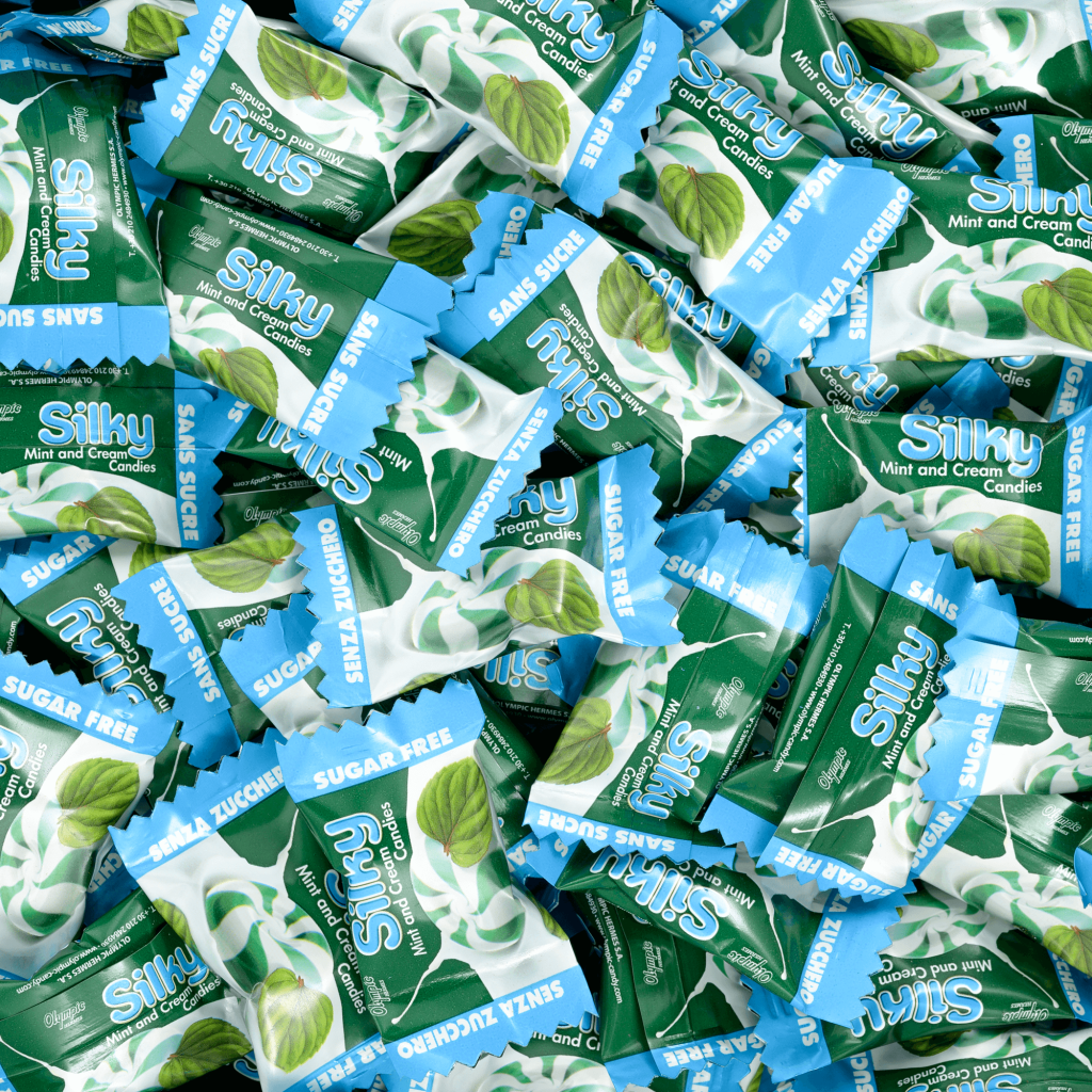 Sugar-free mint candies