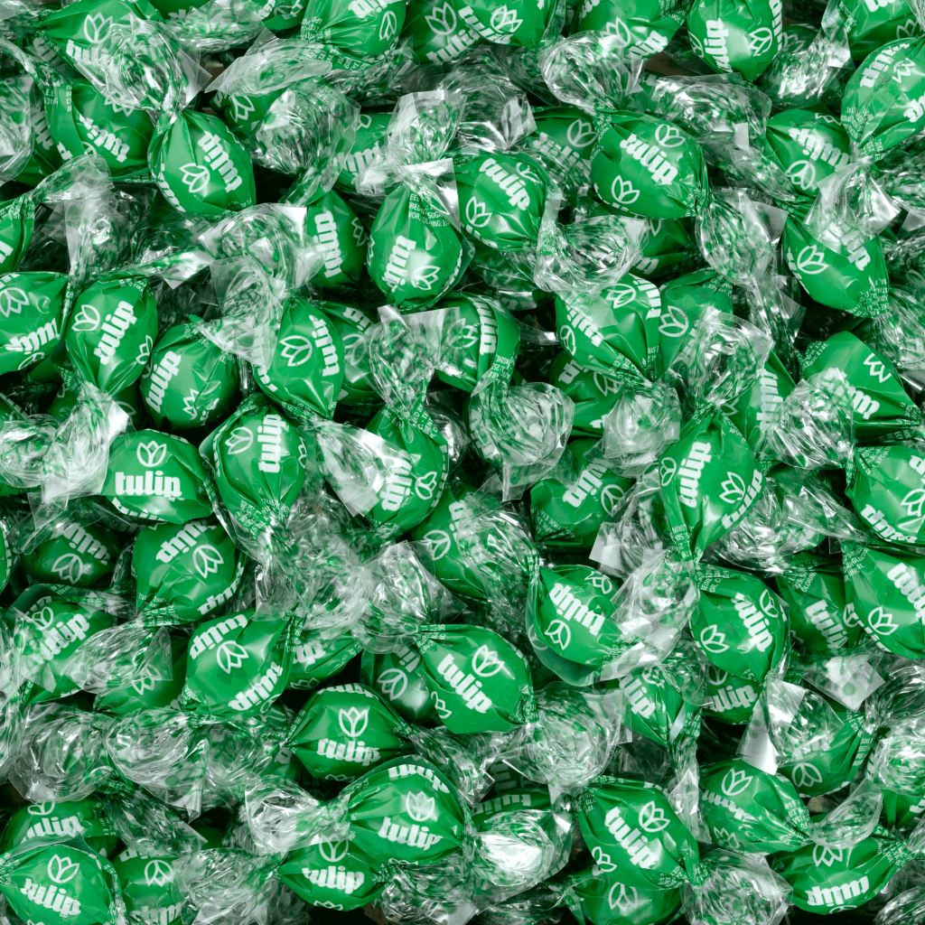 Peppermint pellet candies