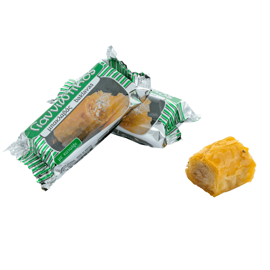 Baklavas bite with kataifi